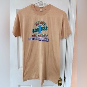 VINTAGE 1970’s 80’s Funny Decal T-Shirt Price is Right Dazed & Confused inspired